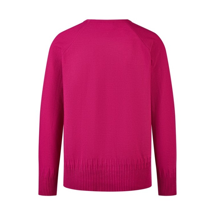 Barbara Lebek Pullover basic Fuchsia